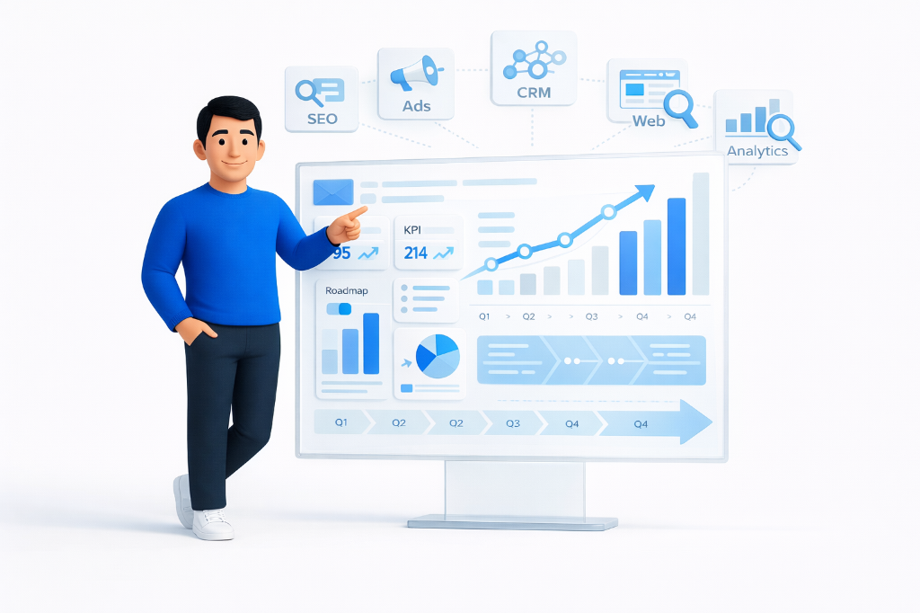 Consultoría estratégica y dirección digital para empresas — JI Global Solutions