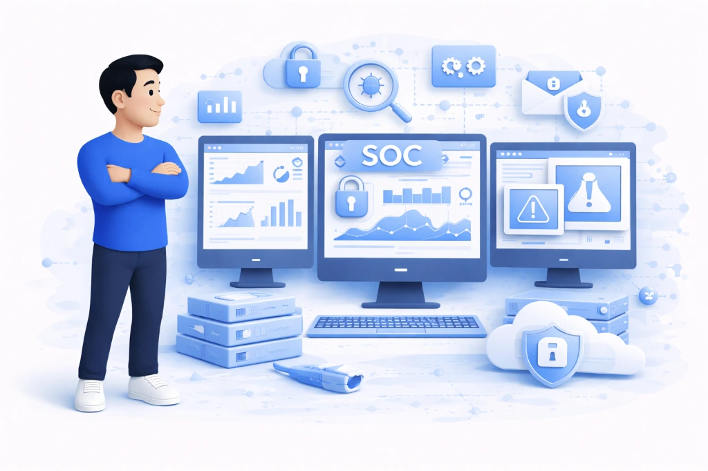 Centro de Operaciones de Seguridad (SOC) | JI Global Solutions