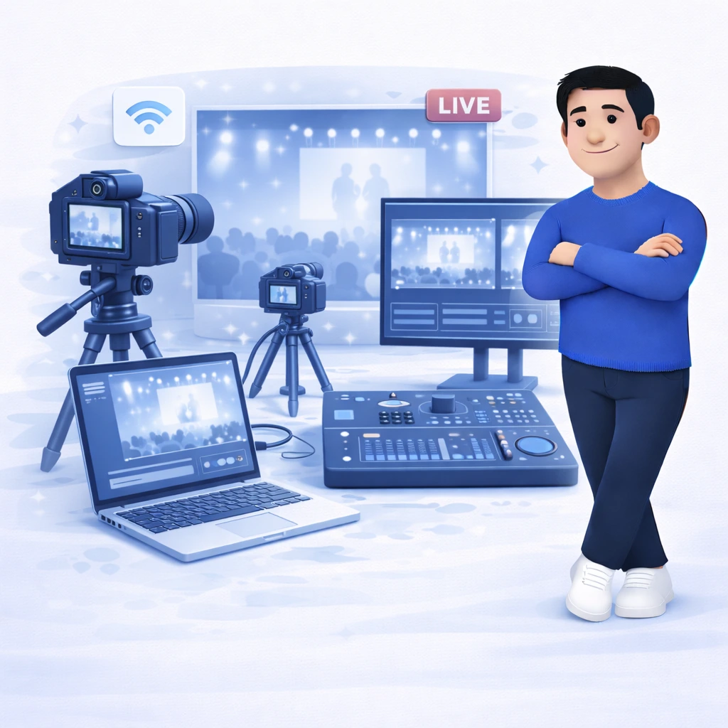 Cobertura de Eventos y Streaming | JI Global Solutions