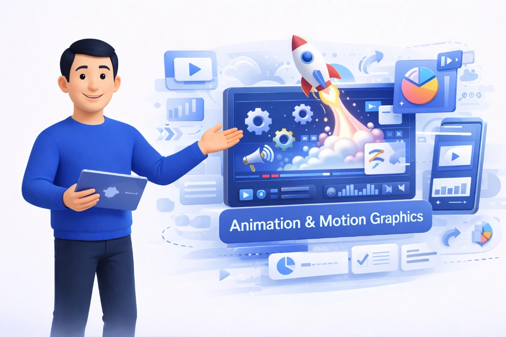Animación y Motion Graphics | JI Global Solutions